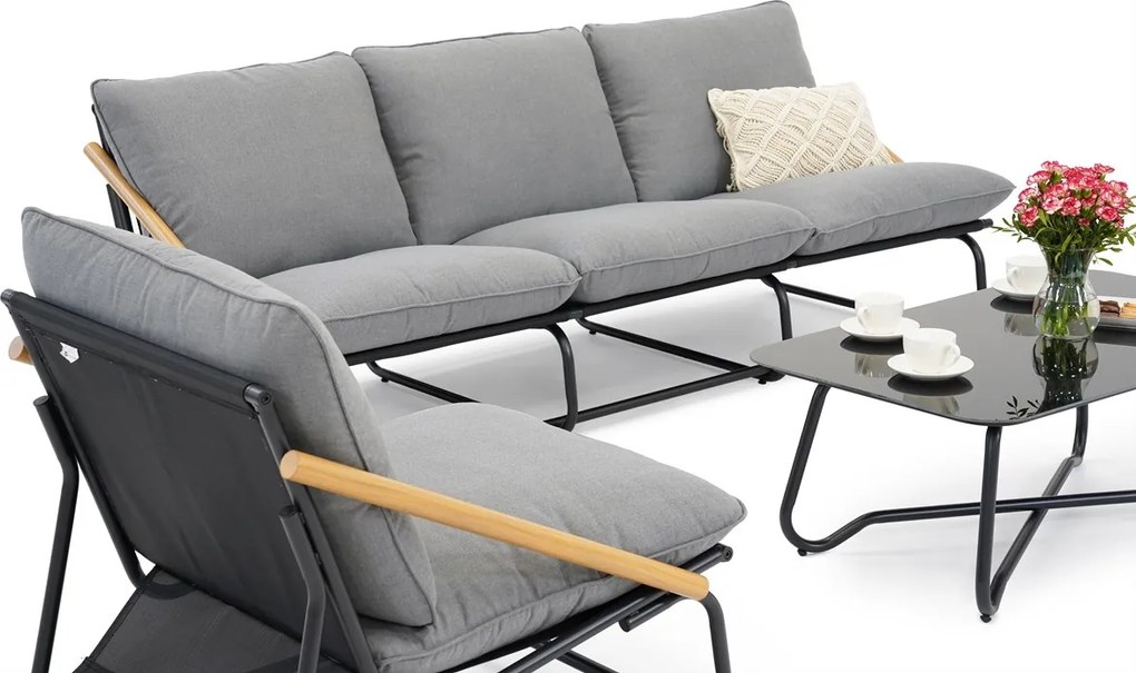Osuna Garden Point antraciet tuinset