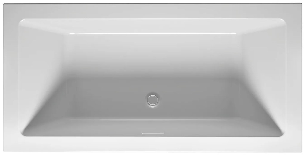 Riho Rethink Cubic inbouw ligbad 160x70cm wit glans