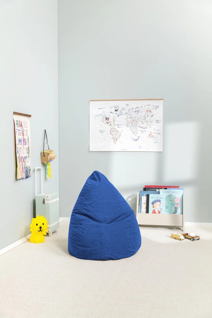 Kinder Zitzak BeanBag Easy L - Donkerblauw