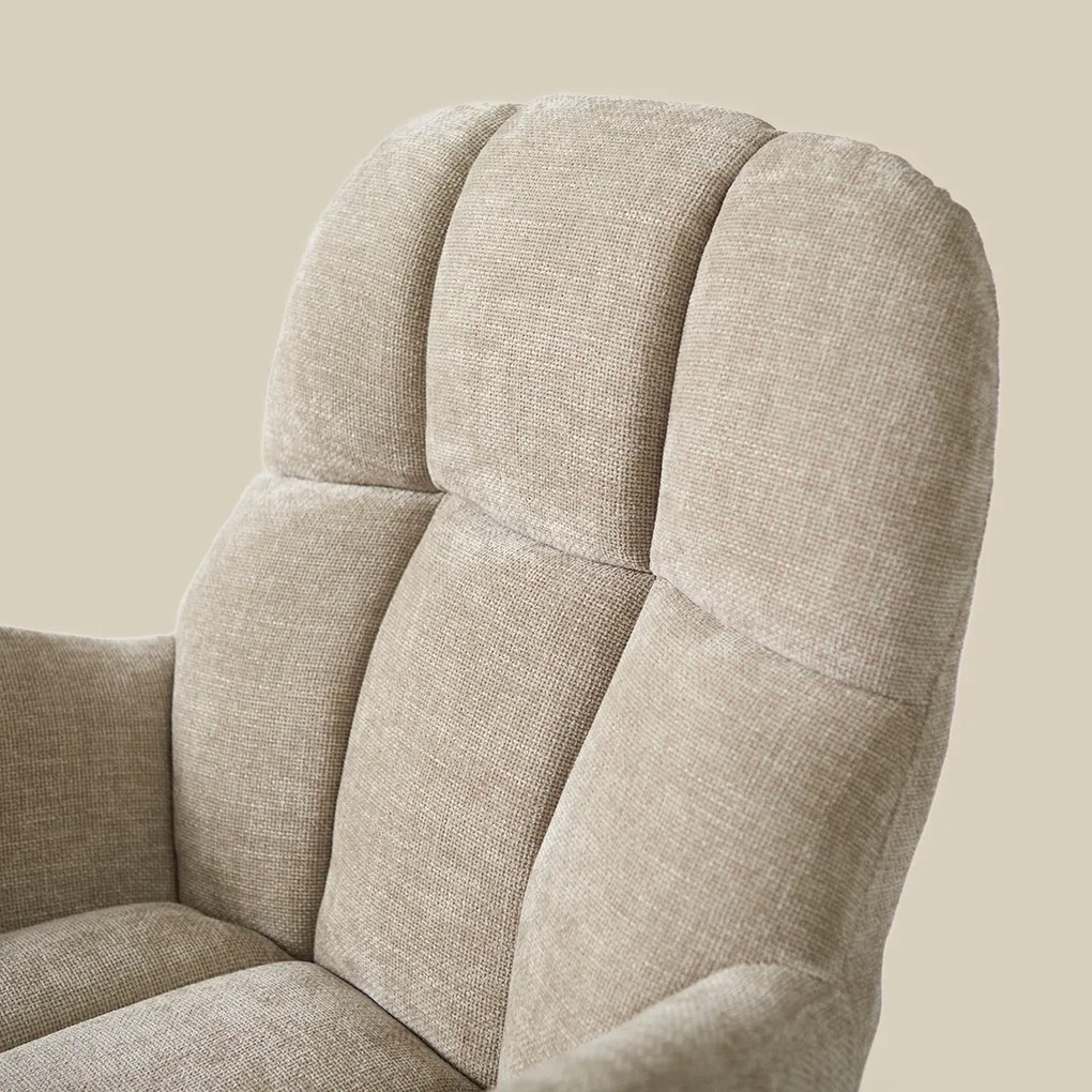 Draaibare Fauteuil Modern Beige