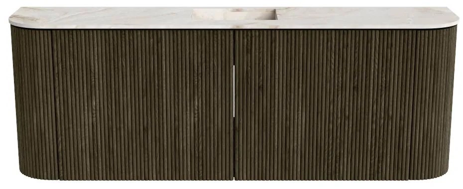 Mondiaz Joya DLux 115cm toiletmeubel ronding links/rechts shadow met wastafel faye midden 1 kraangat frappe