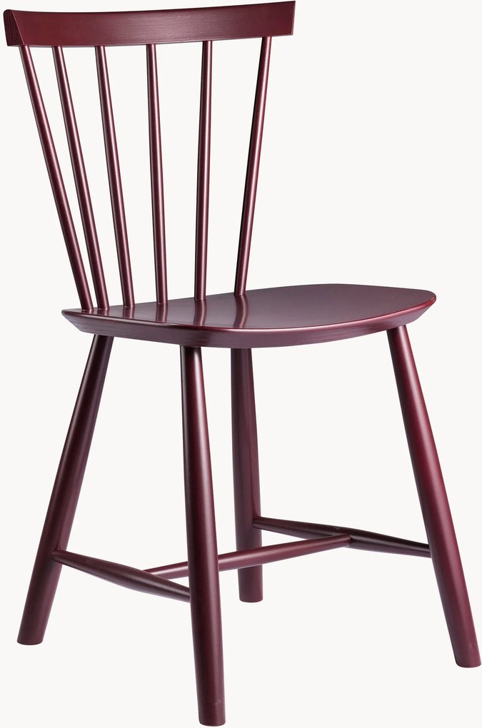 J46 - stoelen - 2 stuks - zwartrood - Nordic Swan Ecolabel