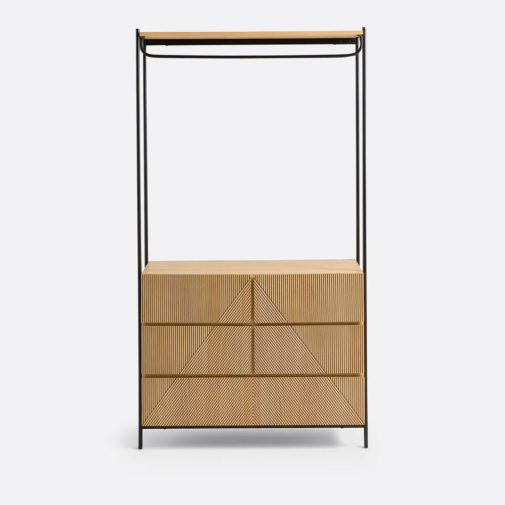 Dressing module, hanggedeelte + 5 lades, Lodge