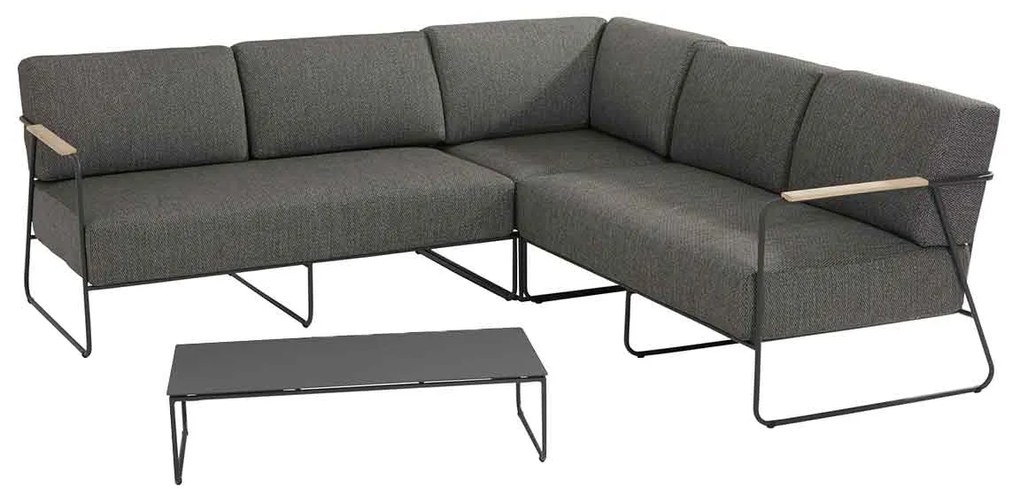 4 Seasons Coast loungeset 4-delig - Dali loungetafel