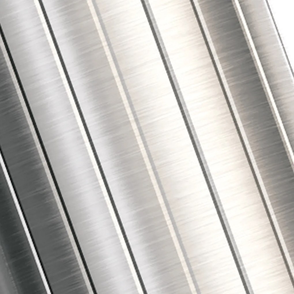 Brauer Stripe opbouw fonteinkraan met gebogen uitloop RVS geborsteld PVD