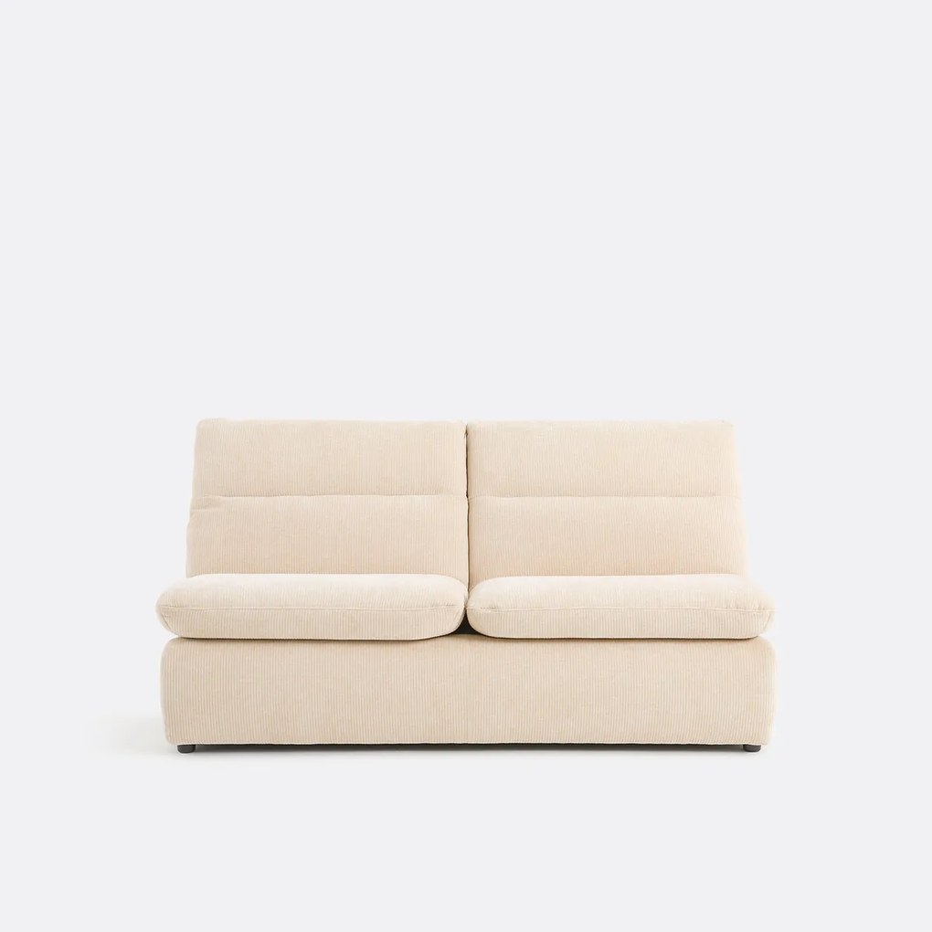 ERABLE 2-zits bank van reliëffluweel