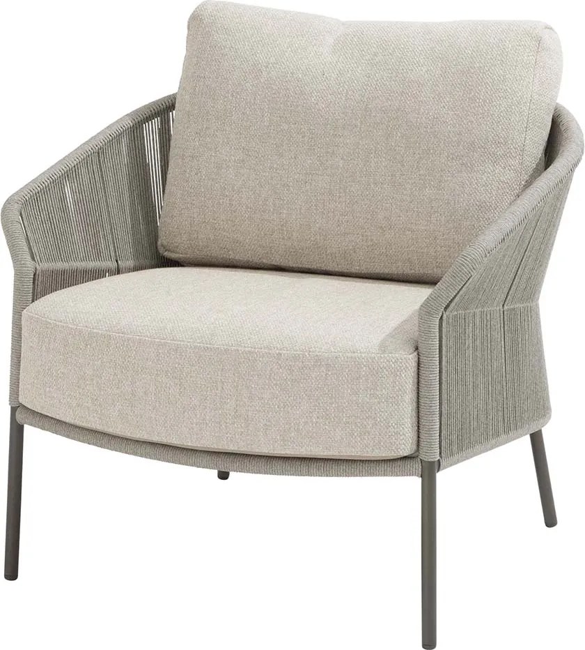 Taste by 4 Seasons Florence loungeset stoel-bank 3-delig - terre