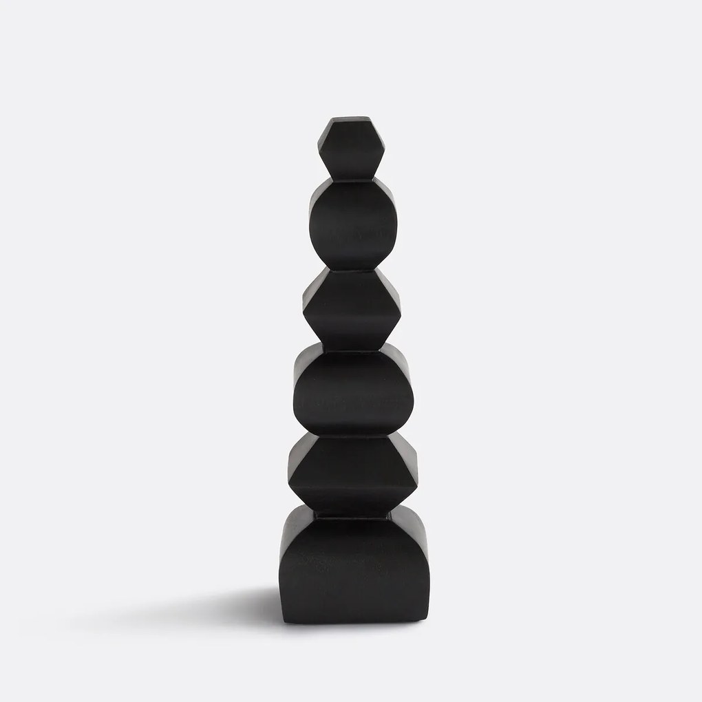 Totemsculptuur in mangohout H32 cm, Ekoa