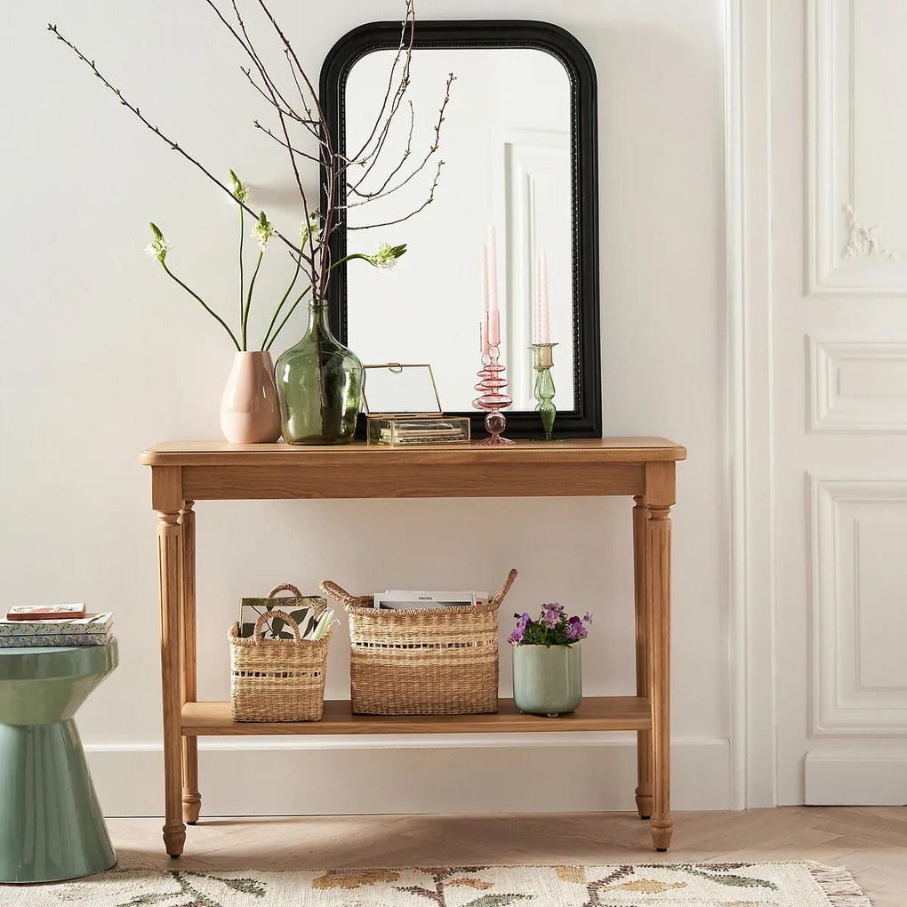 Set van 2 manden met handvatten, herbarium, Sola