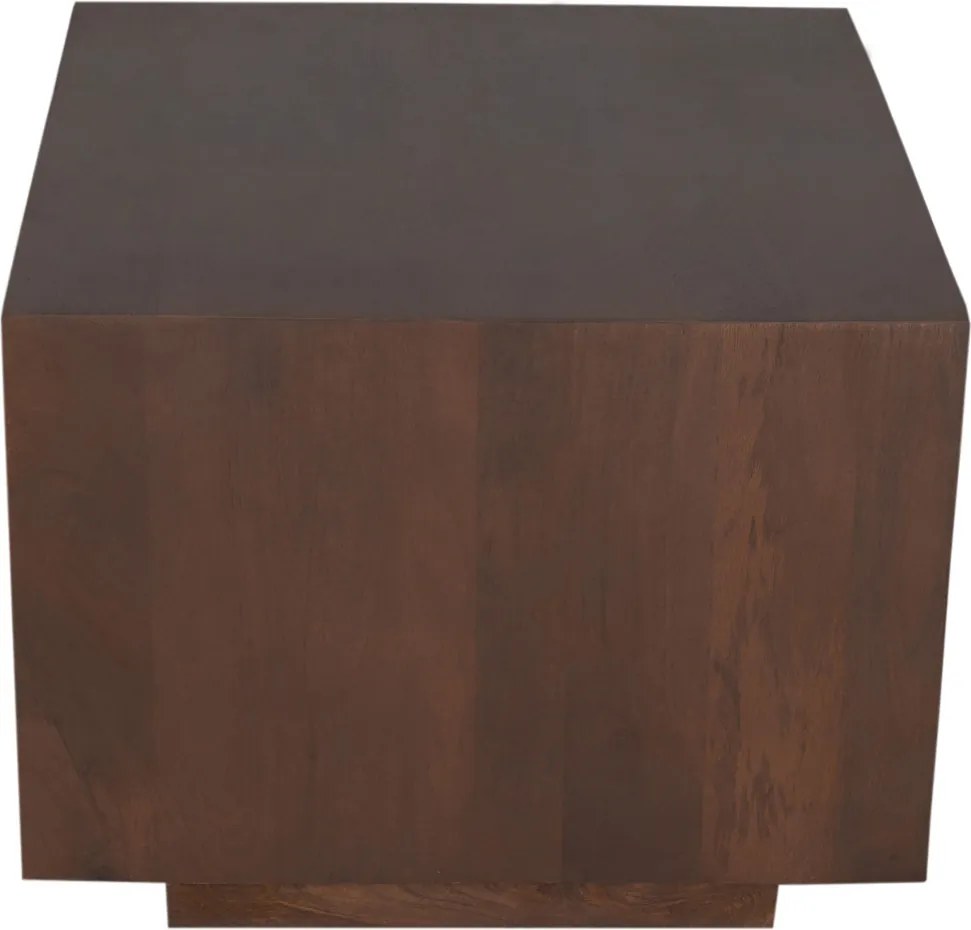 Starfurn Livia Houten Blok Salontafel Walnoot - 56 X 56cm.