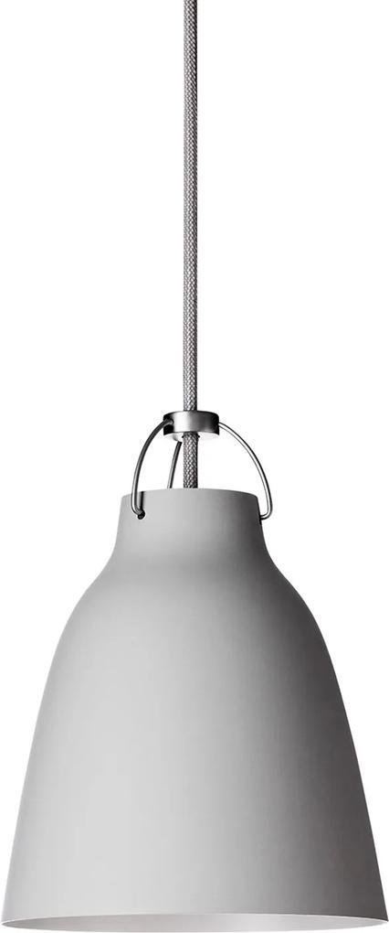 Lightyears Caravaggio Matt hanglamp P1 lichtgrijs snoer 6 m