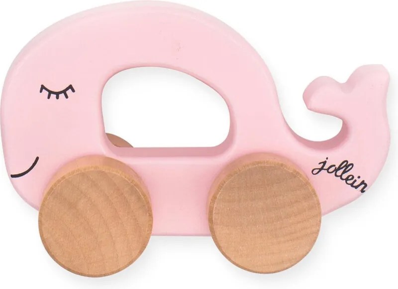 Speelgoedauto Sea animals - Pink - Houten speelgoed