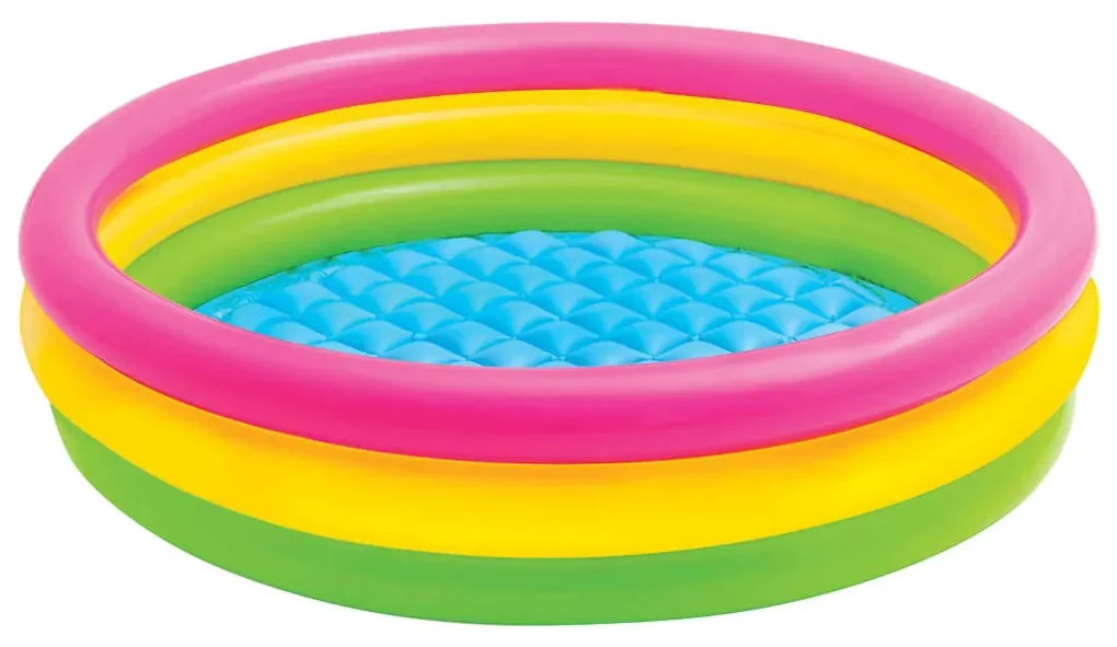 INTEX Zwembad Sunset opblaasbaar 3 ringen 147x33 cm