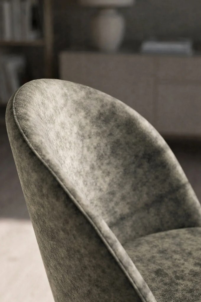 Zwarte Teok Vintage Kunstlederen Stoel