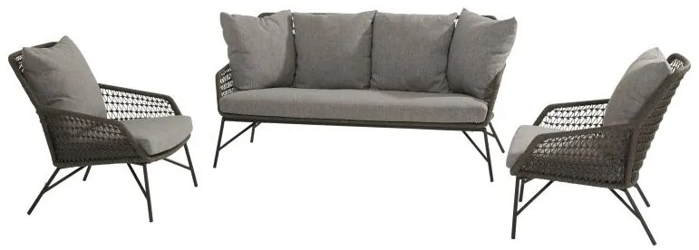 4 Seasons Outdoor Babilonia Loungeset SALE  Loungeset    taupe weerbestendig