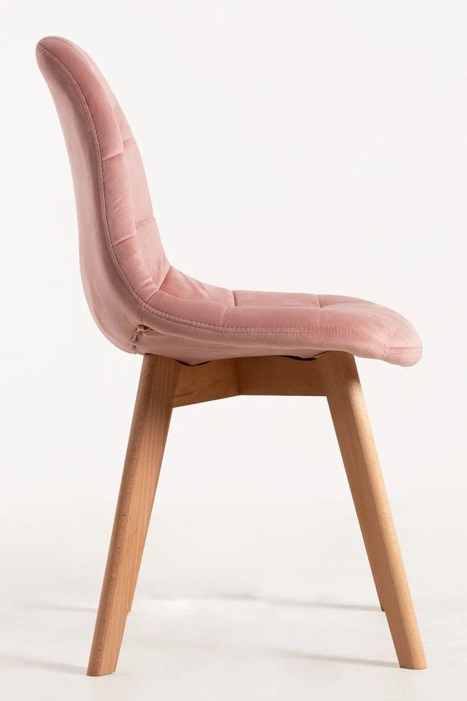 Set 4 Kelen Fluwelen Stoelen