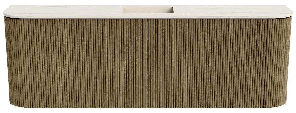 Mondiaz Joya DLux 125cm toiletmeubel ronding links/rechts dusk met wastafel faye midden 1 kraangat meli