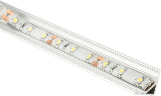 Aluminium Profiel LED Strip Hoek 1,5m - Compleet