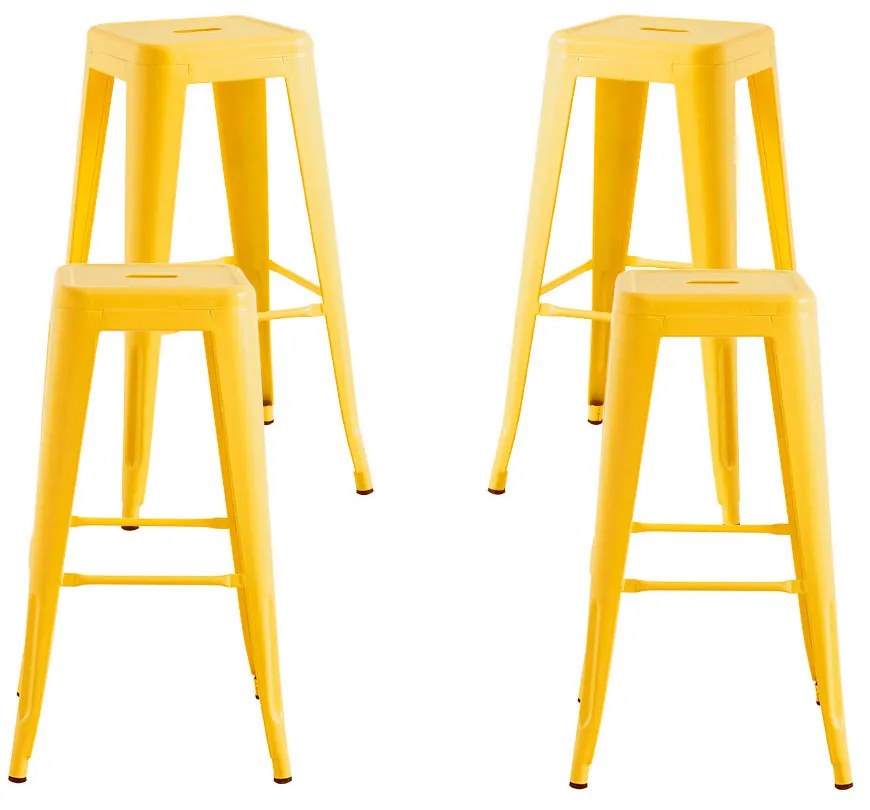 Set 4 hoge Torix krukken