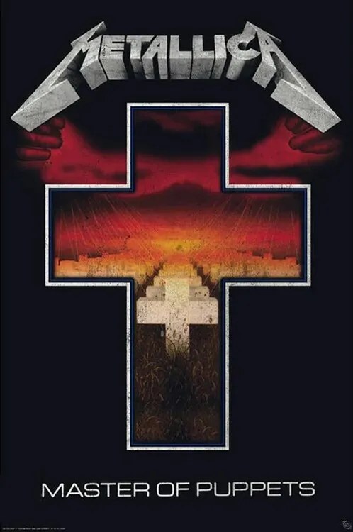 Poster Metallica - Master of Puppets Album Cover