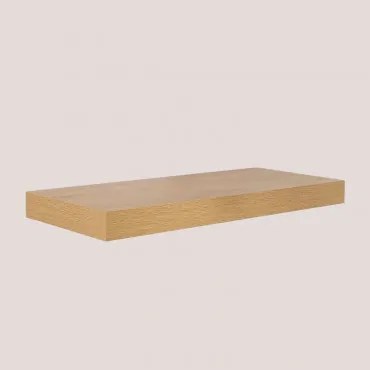 Wandplank In Mdf Jario Natuurlijk Hout & ↔︎ 60 Cm - Sklum