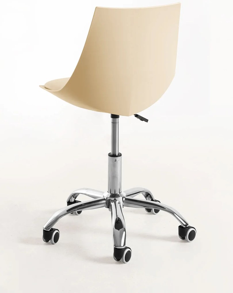 Set 4 Blok Bureaustoelen