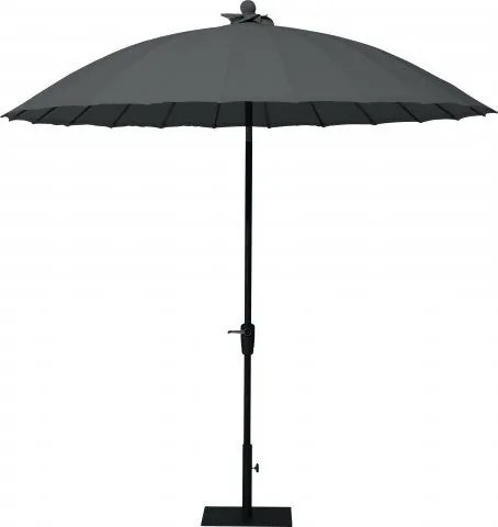 4 Seasons outdoor Shanghai Ø 250 cm taupe  Parasol    taupe weerbestendig