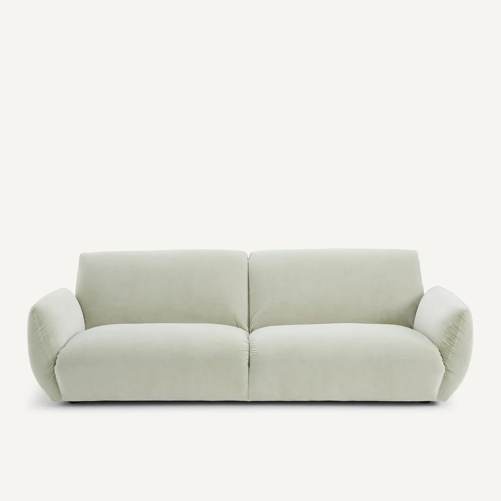 Bank in stonewashed fluweel, SPOGANO