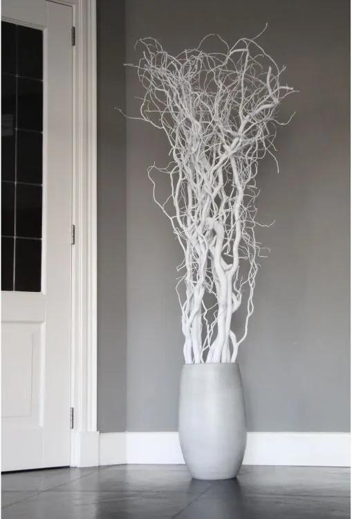 Set witte decoratietakken   Exl. pot. 170 cm