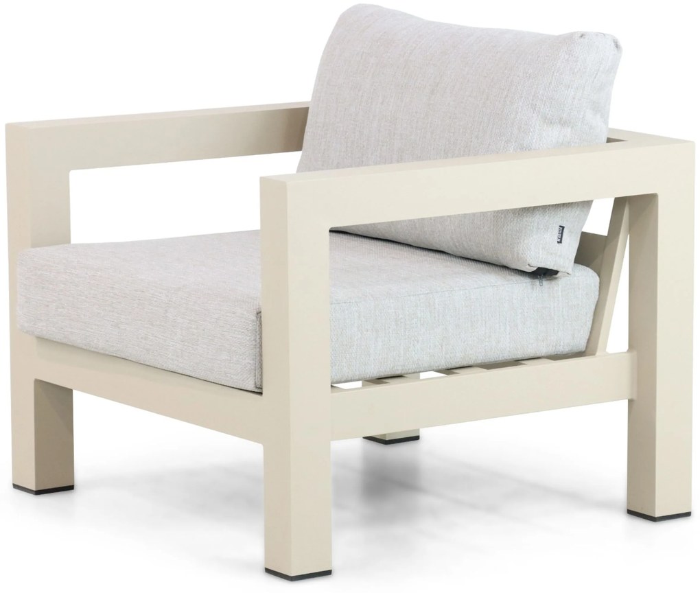 Tuinstoel Aluminium Taupe-naturel-bruin Lifestyle Garden Furniture Luca