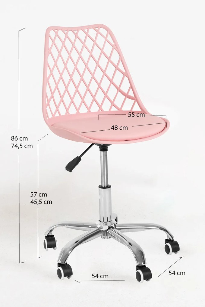 Pak 4 Mima-bureaustoelen in