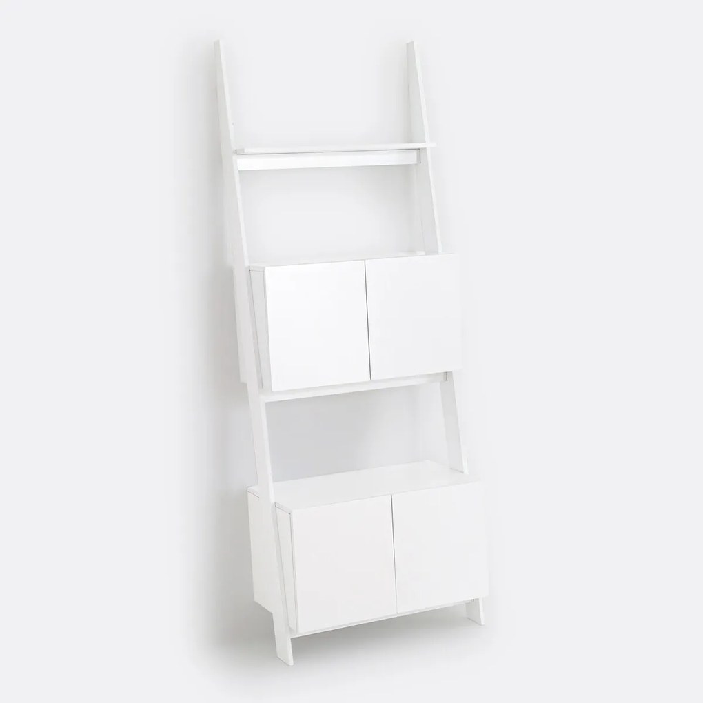 Wandrek in ladderstijl, 4 deuren, Domeno