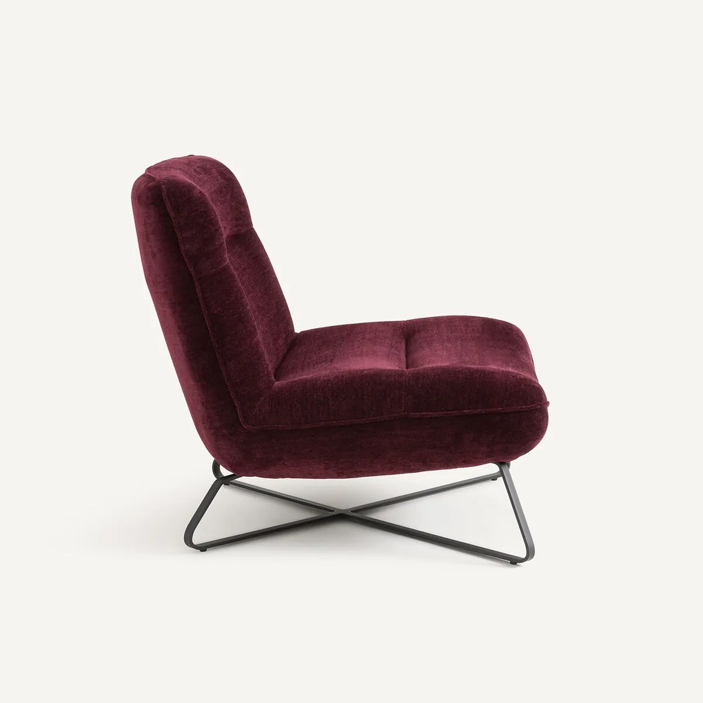 Fluwelen fauteuil, Helma