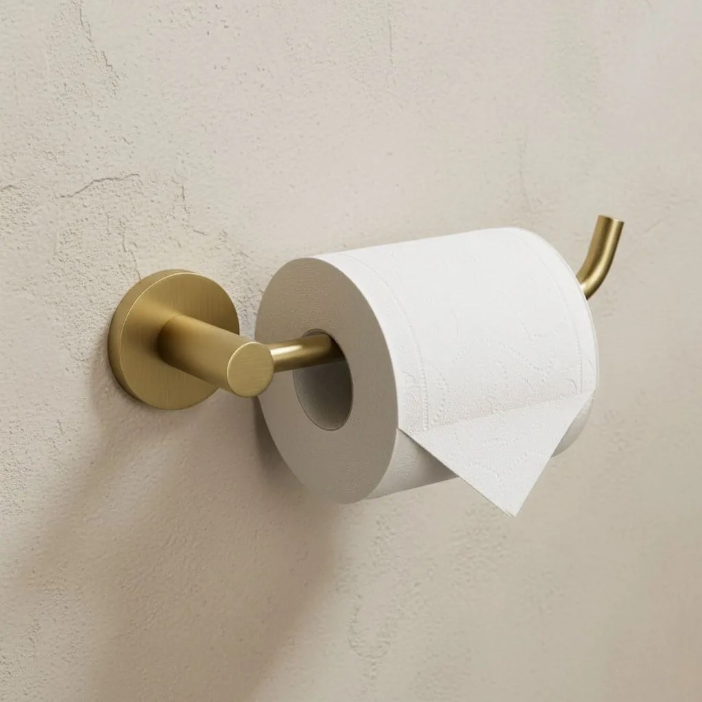 Toiletpapierhouder 5609 Leo Brush Gold