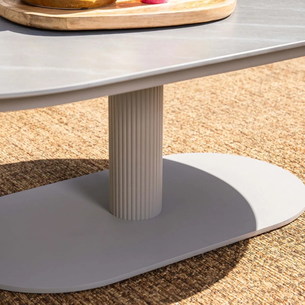 Garden Impressions Liam loungetafel 130x70xH40 - taupe