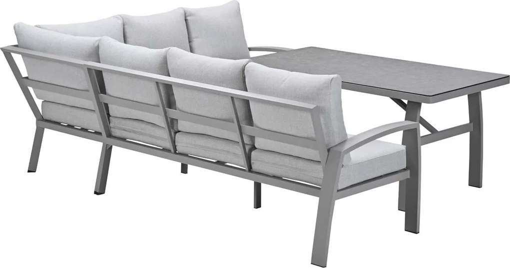 Garden Impressions Cameron lounge dining set 3-delig rechts - valley sand