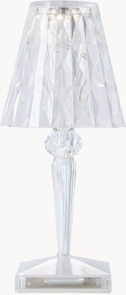 Mobiele LED-tafellamp Battery, H 30 cm