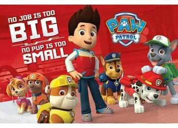 Posters Rood Paw Patrol  Taille unique