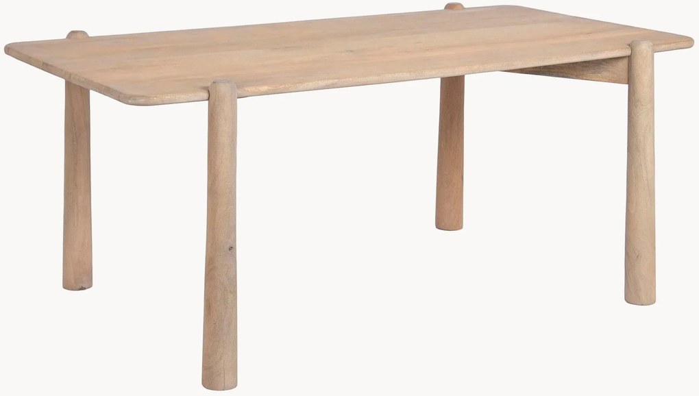 Eettafel Roni van acaciahout, 180 x 90 cm
