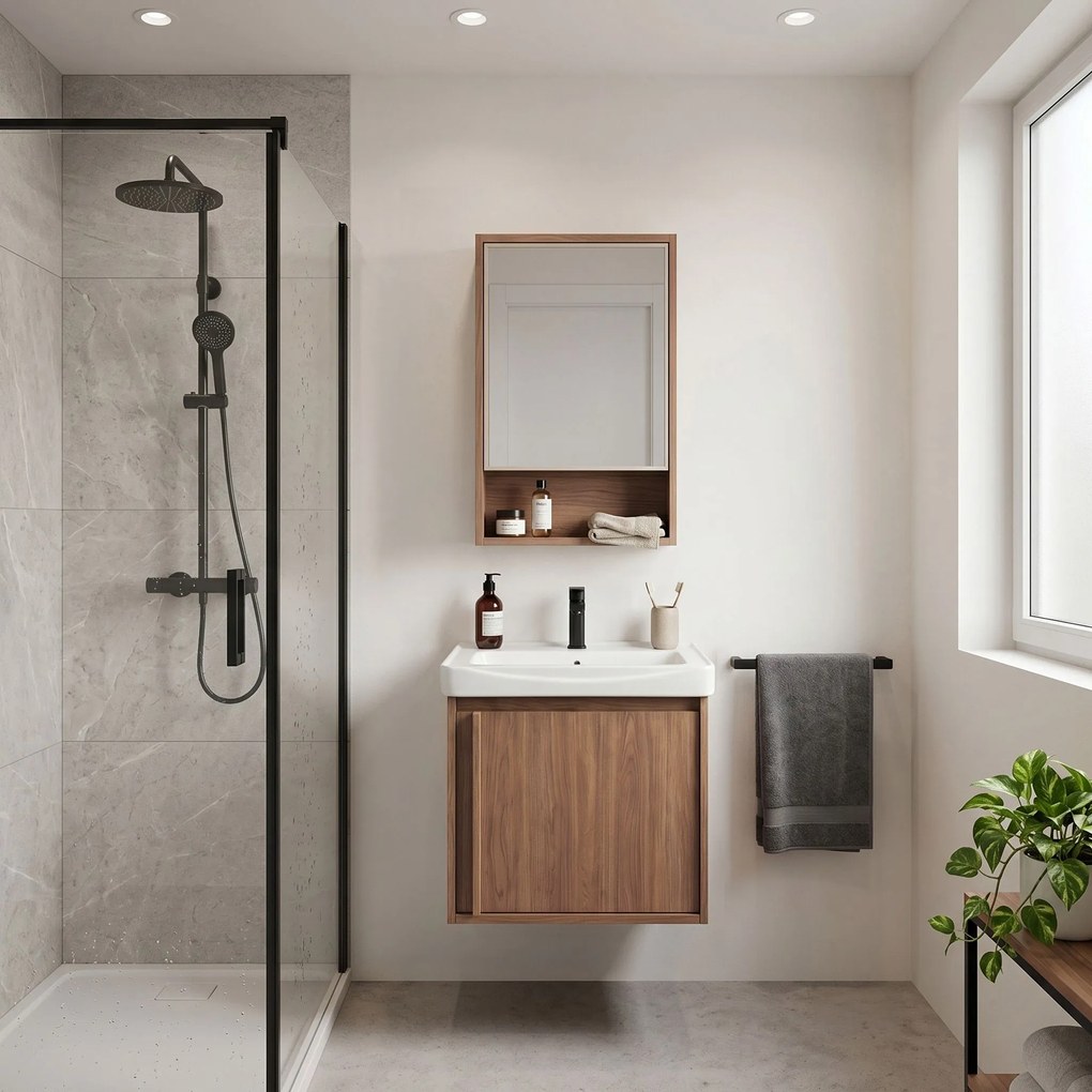 Badkamermeubelset met wastafel Gama T25023 HHL 50CM