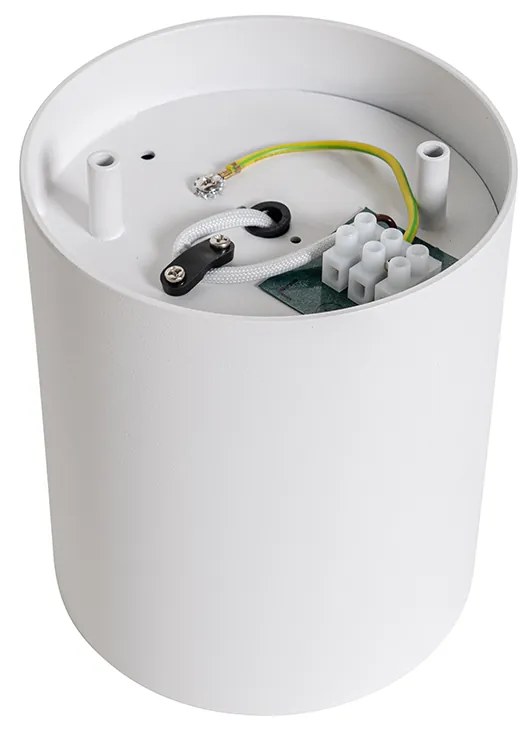 Moderne plafondspot wit draai- en kantelbaar AR70 - Rondoo Up