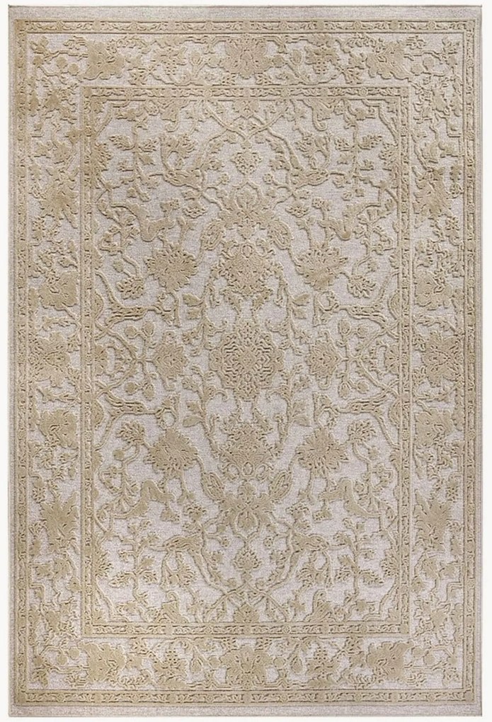 Vloerkleed Ambroise met hoog-laag effect