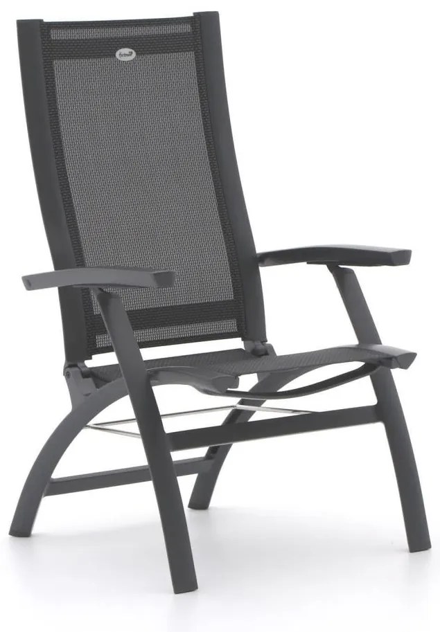 Verstelbare tuinstoel | Hartman  Primo | Aluminium | Grijs | Kees Smit Tuinmeubelen