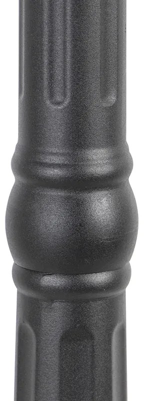 Landelijke buiten lantaarn zwart IP44 - New Orleans