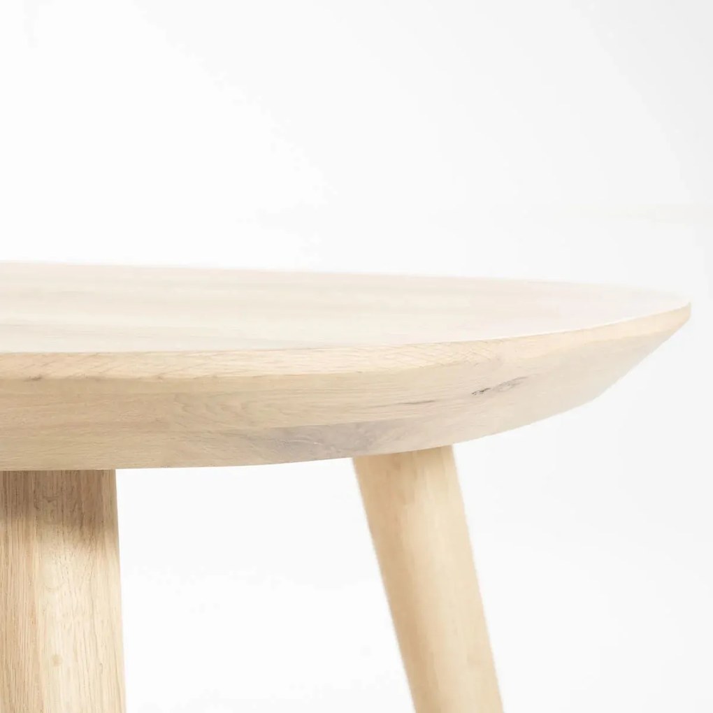 Eiken Eettafel Met Afgeronde Hoeken 260 Cm - 260 X 100cm.
