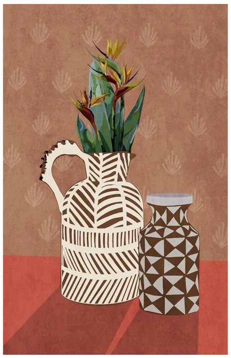 Ilustratie Flower Vase 4 By Bohonewart, Emel Tunaboylu