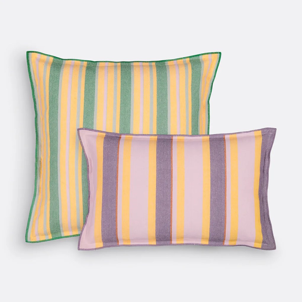 Gestreepte kussenhoes 45 x 45 cm, Barly