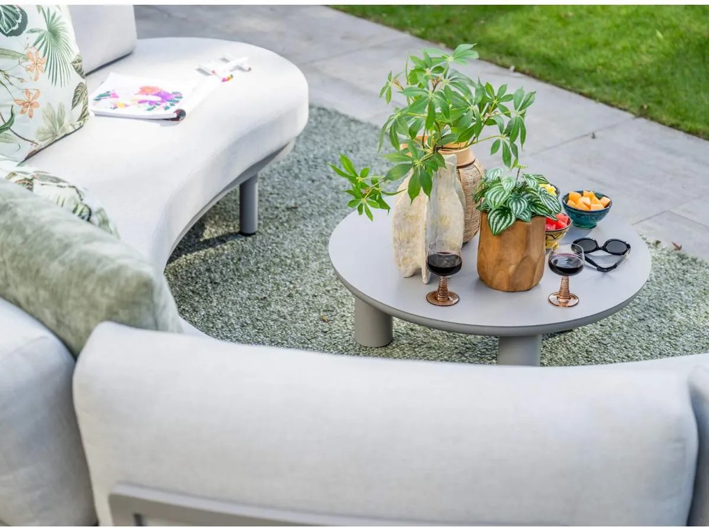 Garden Impressions Mallorca loungeset 4-delig - taupe
