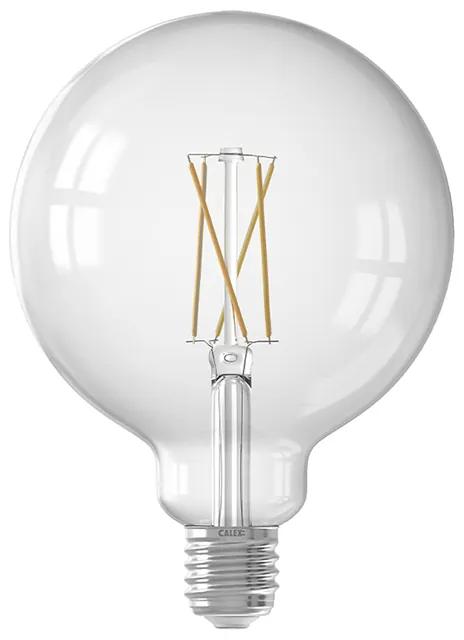 Eettafel / Eetkamer Smart hanglamp zwart met hout 4-lichts incl. Wifi G95 - Shelf Industriele / Industrie / Industrial E27 Binnenverlichting Lamp