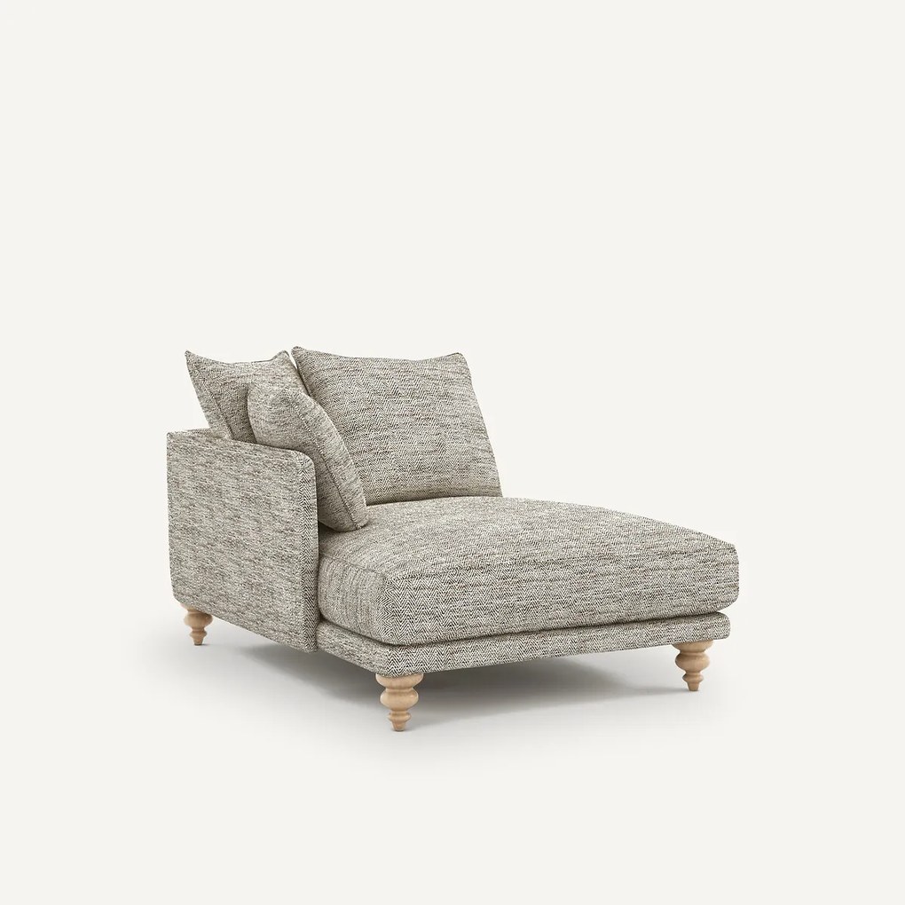 Longchair, gespikkelde keperstof, Lazare